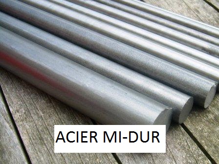 Ø23x 500mm acier C35E