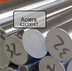 D22x 500mm acier 42CD04T rectifié